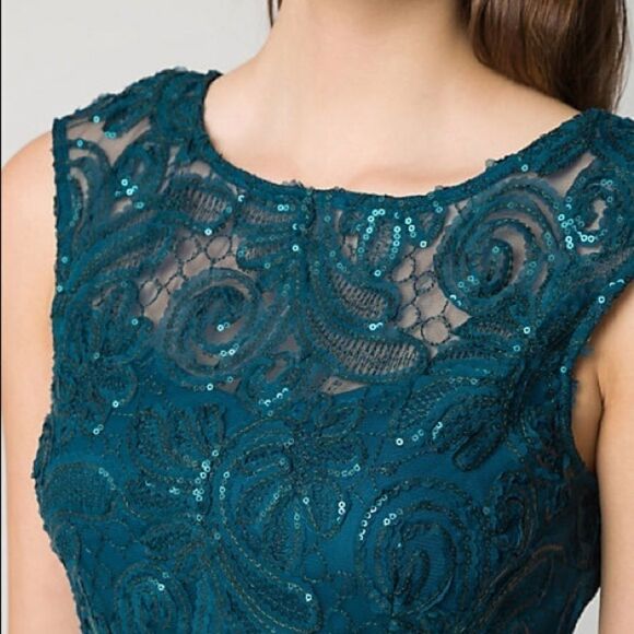 LE Chateau Sequin Soutache Shift Cocktail Dress Size XXS - Picture 15 of 15